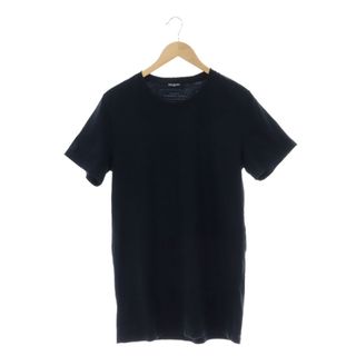 バルマン(BALMAIN)のバルマン コットンクルーネックTシャツ カットソー 半袖 M 黒 ブラック(Tシャツ/カットソー(半袖/袖なし))