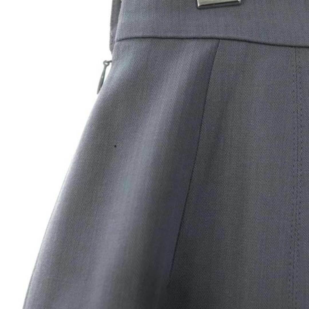 Christian Dior(クリスチャンディオール)のクリスチャンディオール タイトスカート ロング 金ボタン ウール L レディースのスカート(ロングスカート)の商品写真