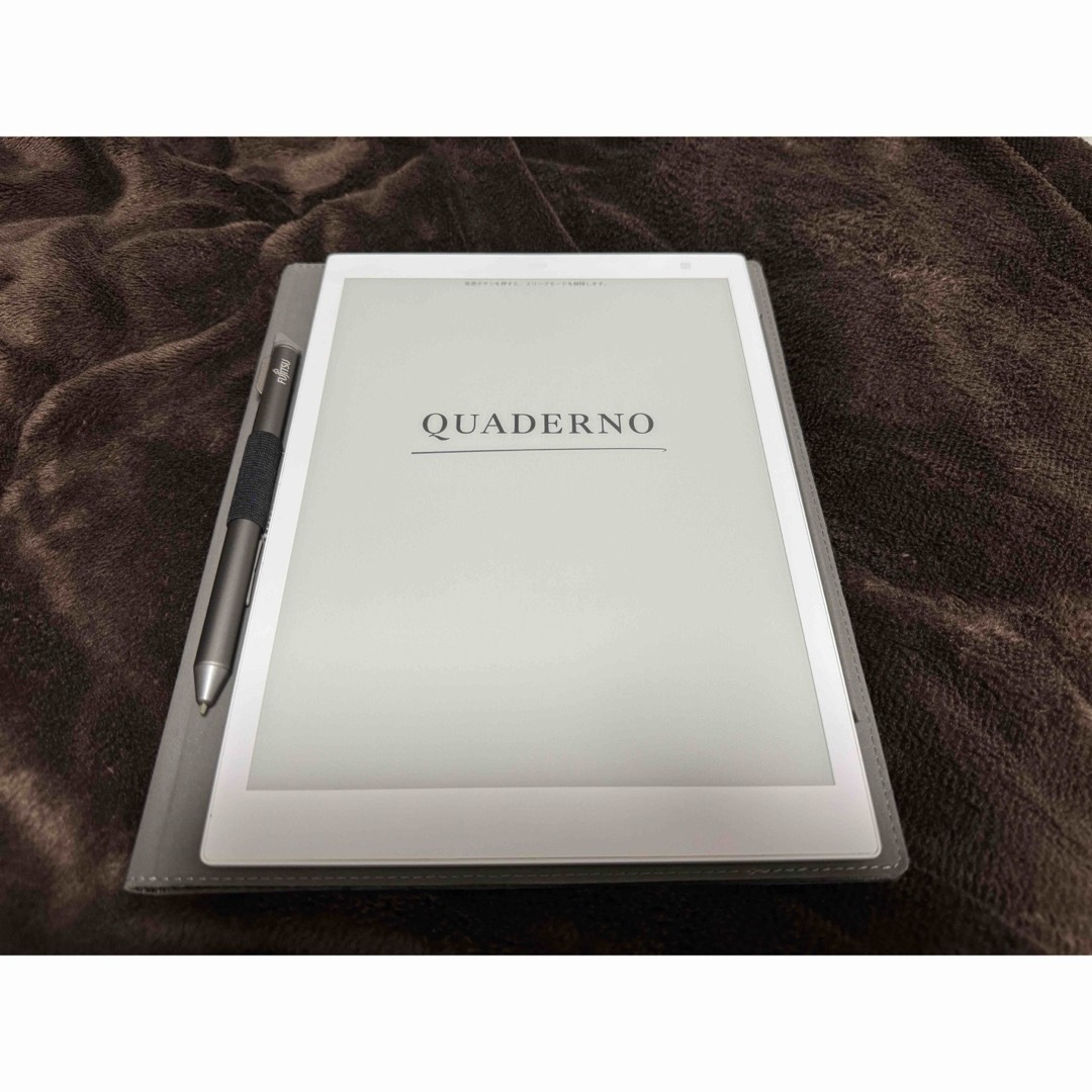 美品！富士通 QUADERNO クアデルノ A5 タブレット 電子ペーパー