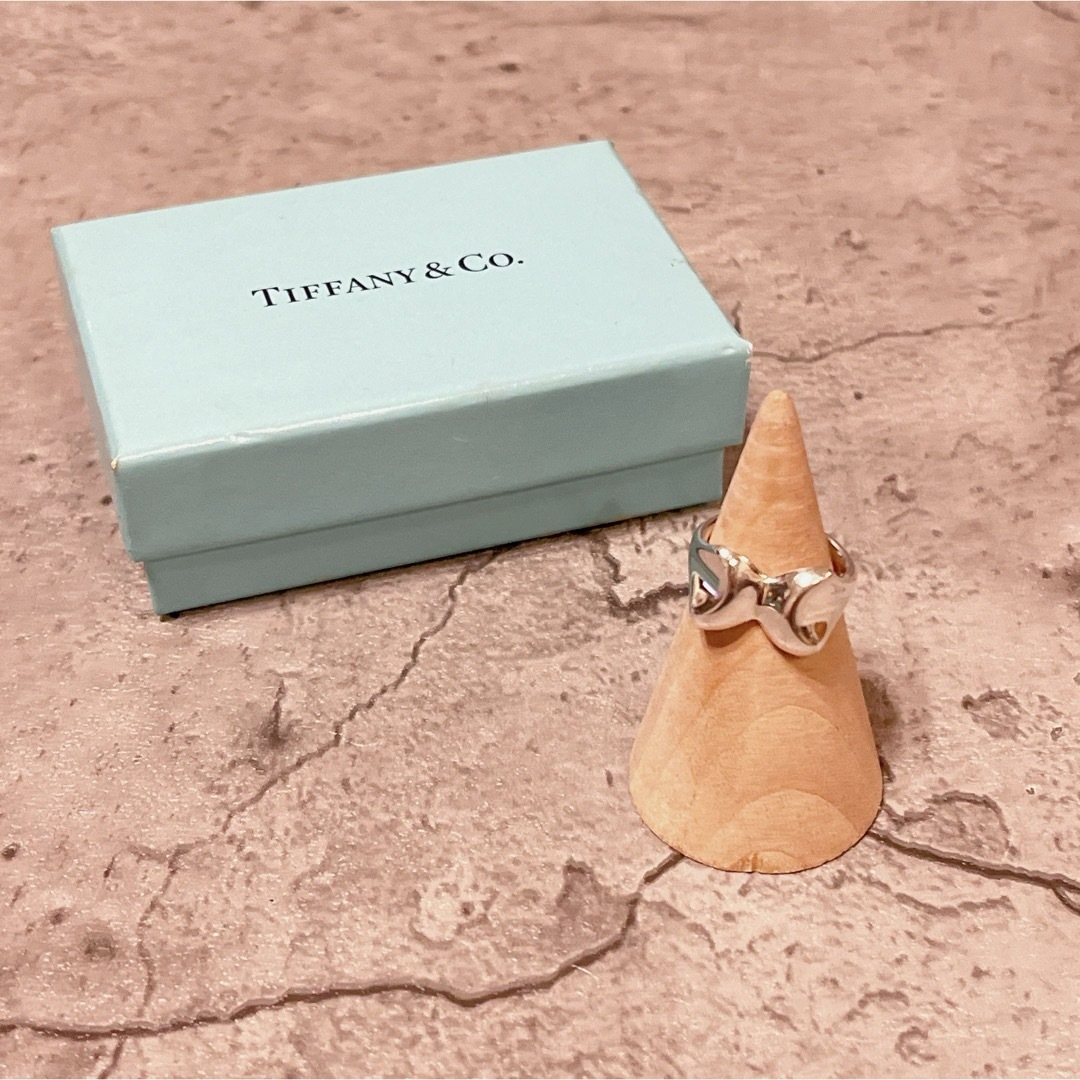 希少 美品 ティファニー  ヴィンテージ バタフライ 蝶モチーフ リング レディースのアクセサリー(リング(指輪))の商品写真