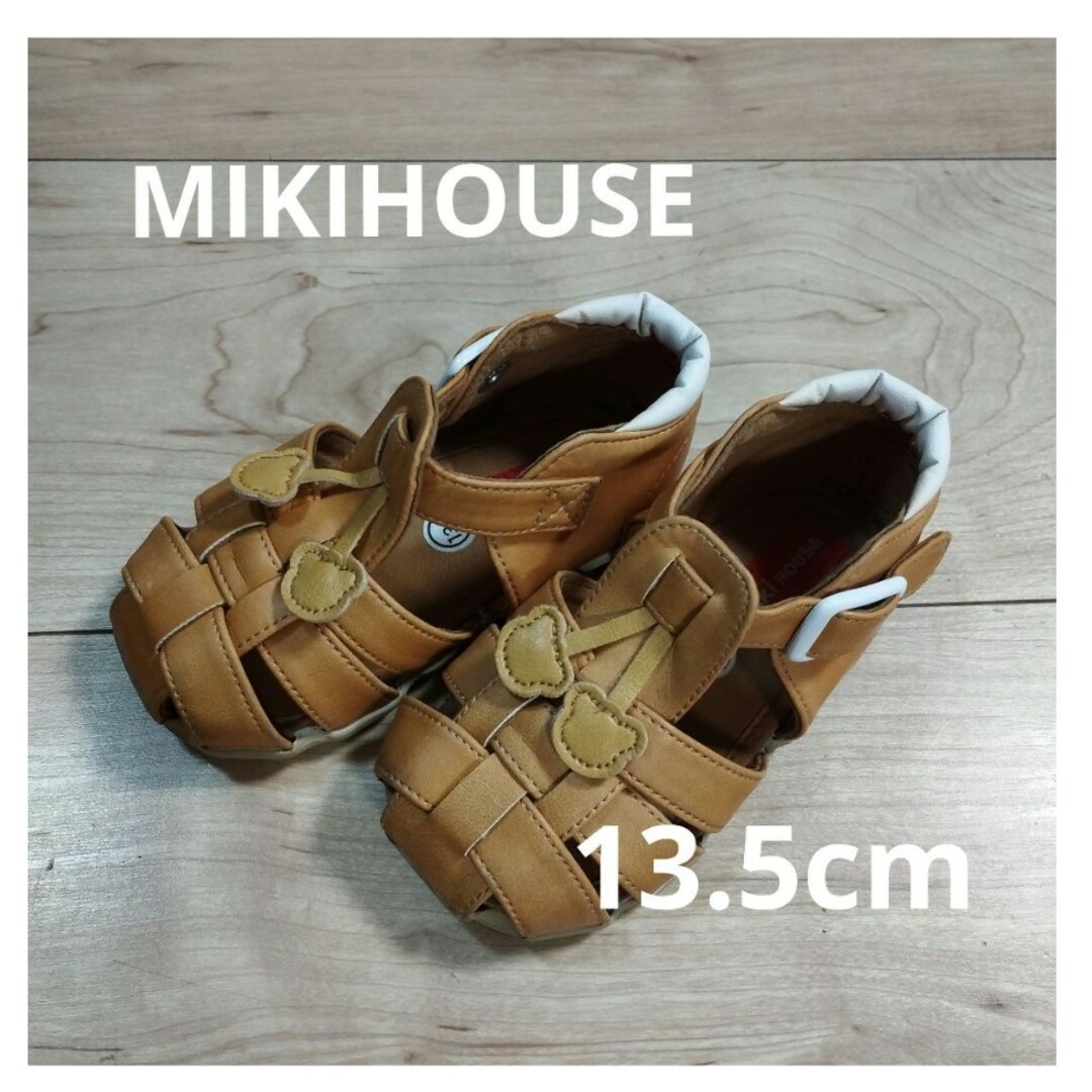 mikihouse(ミキハウス)のミキハウス　ベビーサンダル キッズ/ベビー/マタニティのベビー靴/シューズ(~14cm)(サンダル)の商品写真
