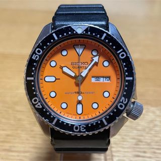 セイコー(SEIKO)の【希少品】セイコー  SEIKO 7548-700C オレンジダイバー QZ (腕時計(アナログ))