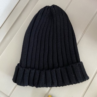 ブラックニット帽(ニット帽/ビーニー)