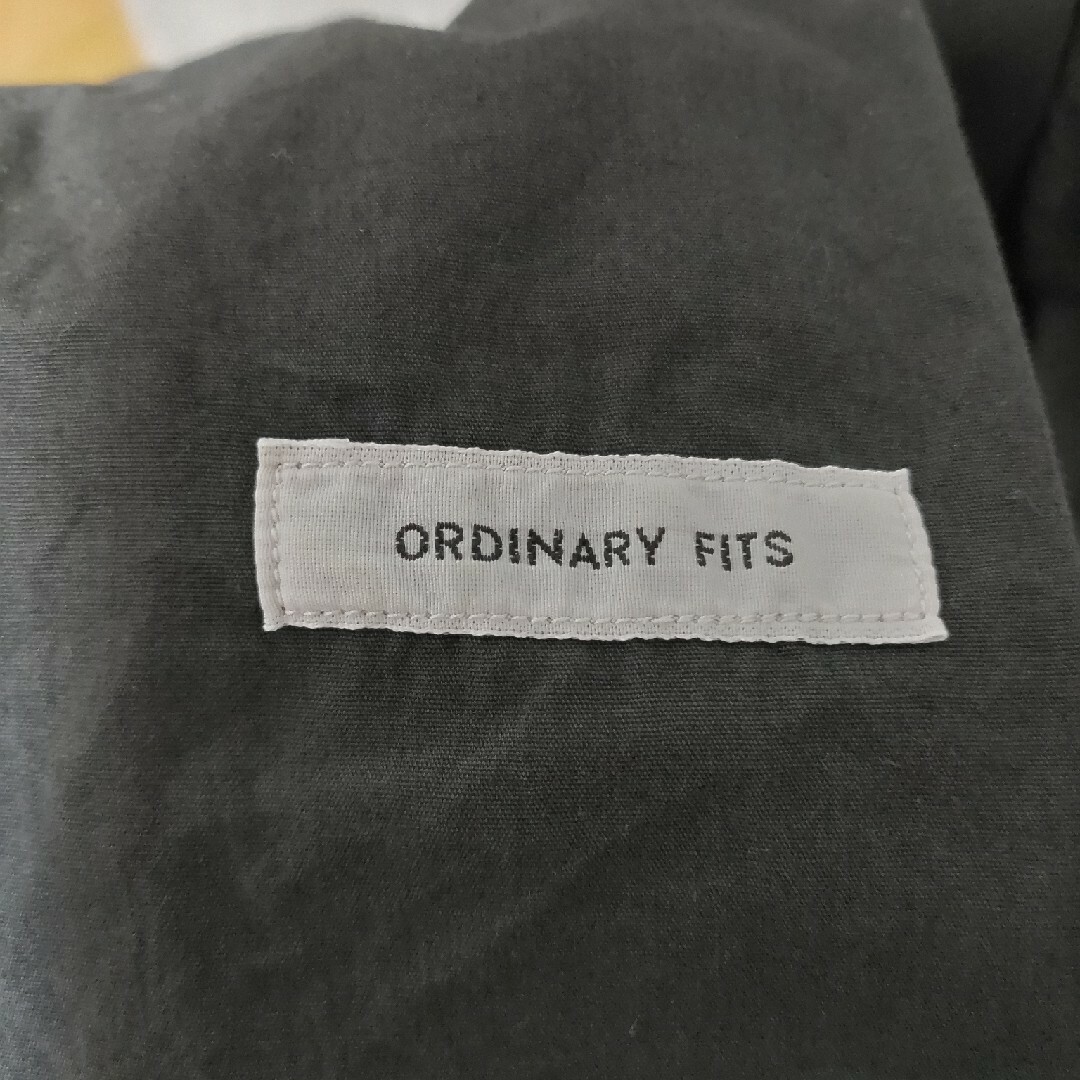 ORDINARY FITS(オーディナリーフィッツ)の【中古】ORDINARYFITS オーディナリーフィッツ パンツ　ブラック メンズのパンツ(デニム/ジーンズ)の商品写真