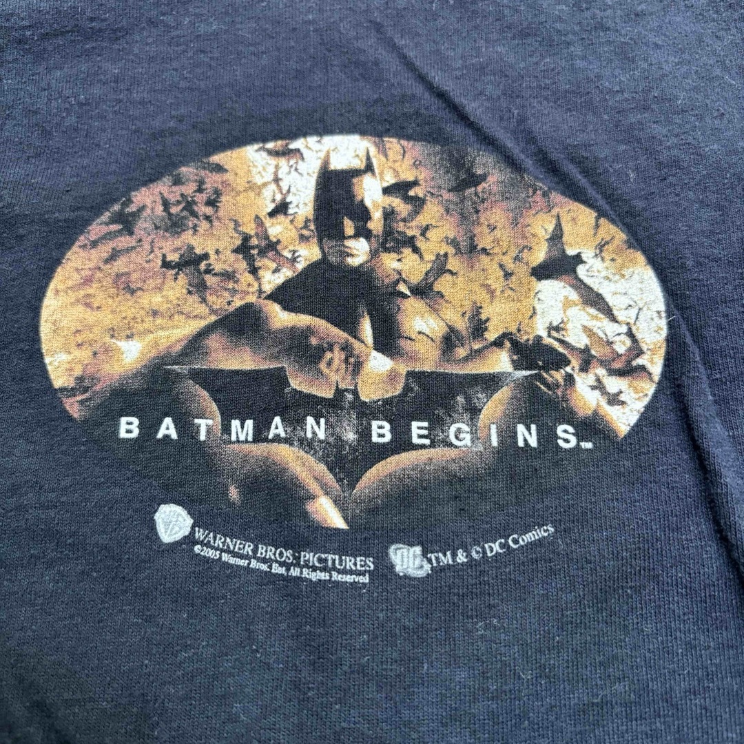 FRUIT OF THE LOOM(フルーツオブザルーム)の00s BATAMAN BEGINS tシャツ バットマン　DC COMICS  メンズのトップス(Tシャツ/カットソー(半袖/袖なし))の商品写真