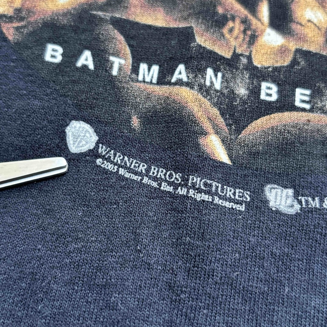 FRUIT OF THE LOOM(フルーツオブザルーム)の00s BATAMAN BEGINS tシャツ バットマン　DC COMICS  メンズのトップス(Tシャツ/カットソー(半袖/袖なし))の商品写真