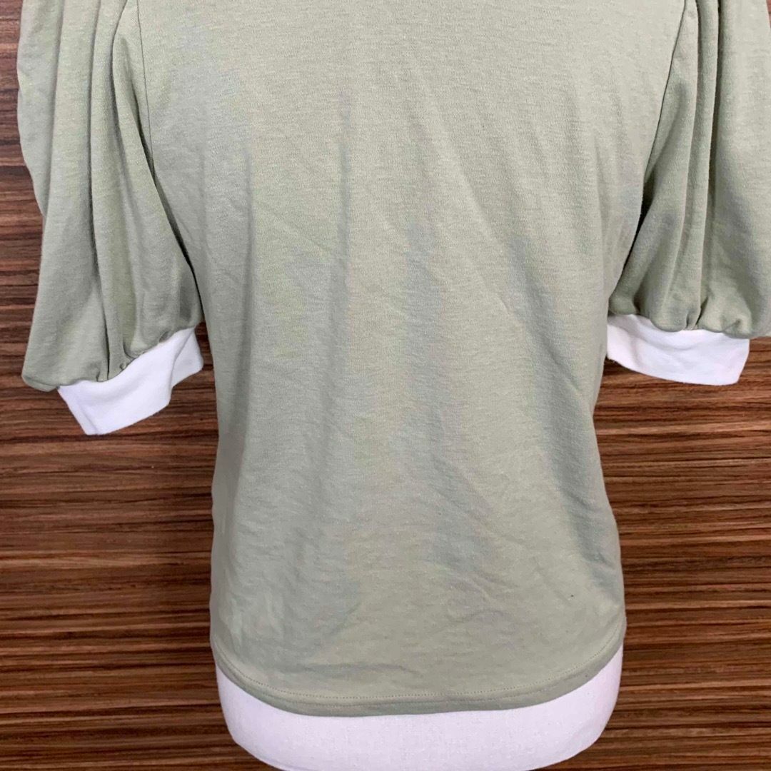 WEGO(ウィゴー)のWEGO ウィゴー ポロシャツ フリーサイズ 緑 グリーン 無地 半袖 レディースのトップス(ポロシャツ)の商品写真