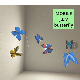 蝶 蝶々 モルフォ モビール バタフライ Butterfly Morpho(モビール)
