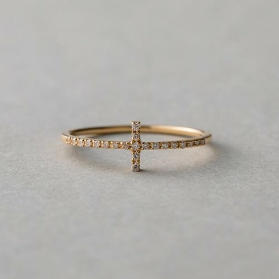 ete(エテ)の最終セール　ete  クロスリング　18k レディースのアクセサリー(リング(指輪))の商品写真