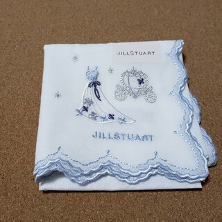 ジルスチュアート(JILLSTUART)の新品JILLSTUART／ジルスチュアート　ウェディサムシングフォー刺繍ハンカチ(ハンカチ)
