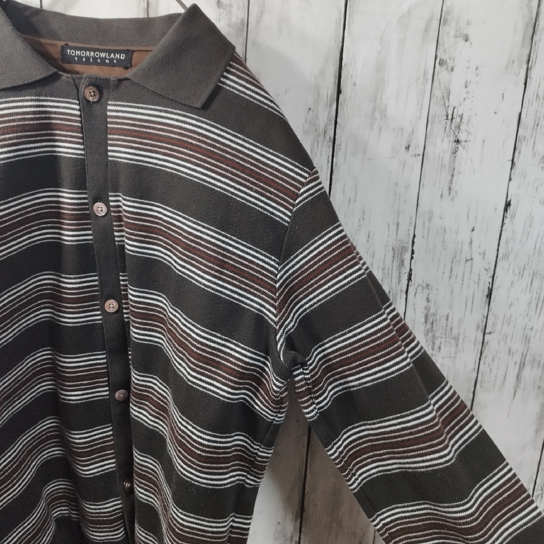 TOMORROWLAND(トゥモローランド)の【TOMORROWLAND tricot】Full Open Shirt　D62 メンズのトップス(カーディガン)の商品写真