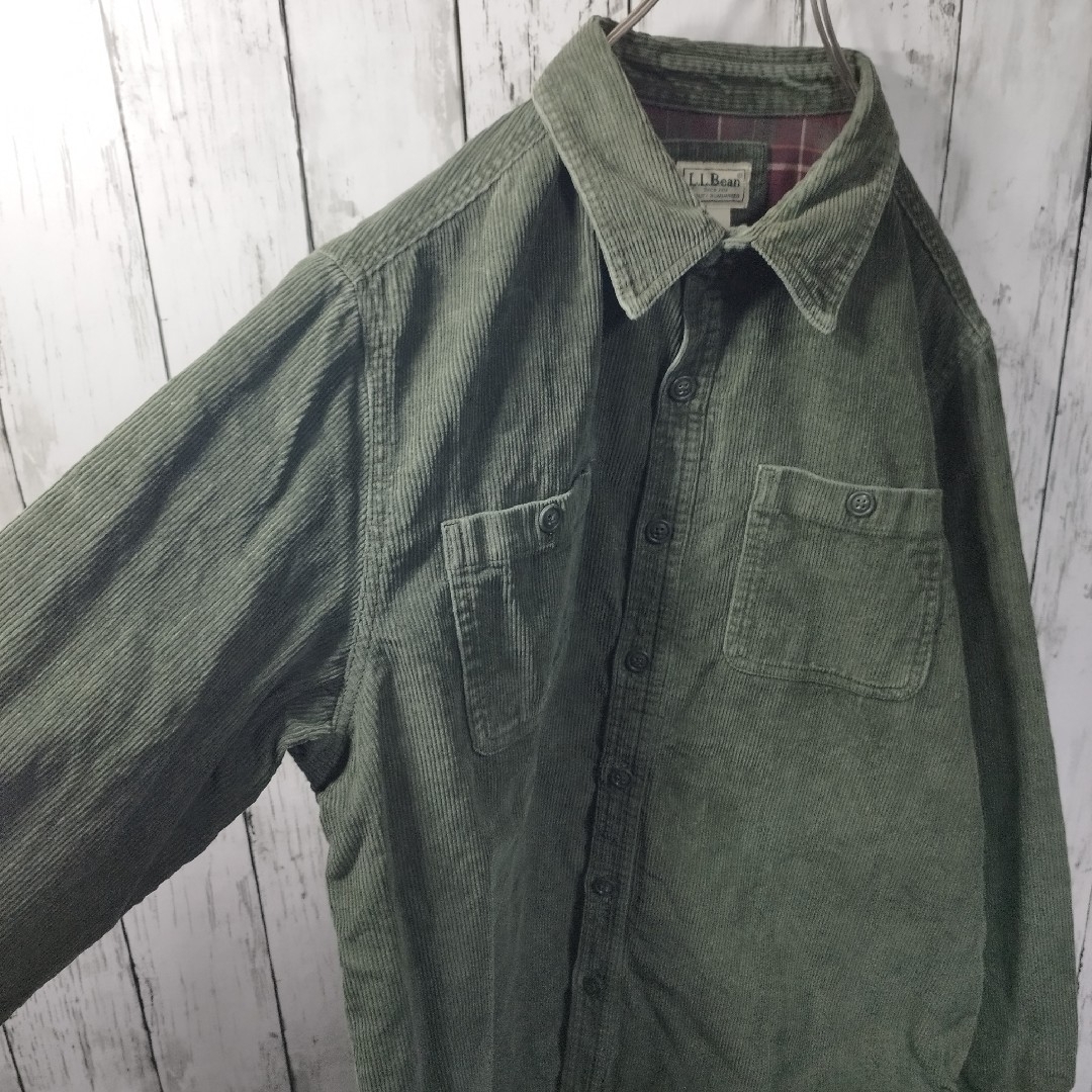 L.L.Bean(エルエルビーン)の【L.L.Bean】Corduroy Shirt Jacket　D46 メンズのトップス(シャツ)の商品写真