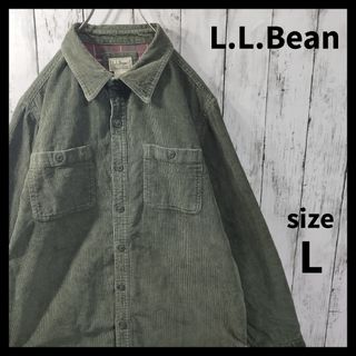 エルエルビーン(L.L.Bean)の【L.L.Bean】Corduroy Shirt Jacket　D46(シャツ)