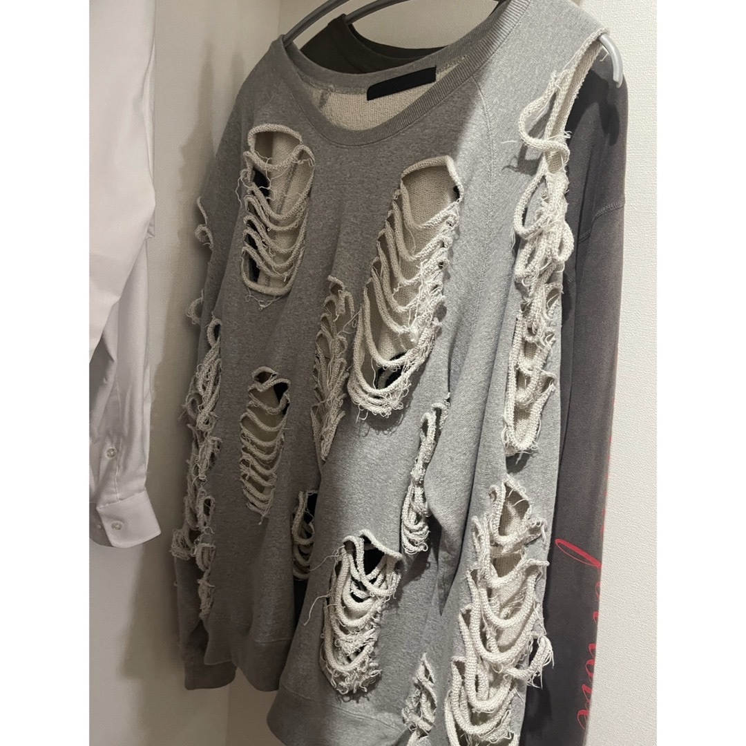 jun nakayama ダメージ スウェットの通販 by shop|ラクマ jun nakayama ダメージ スウェットの通販 by shop|ラクマ