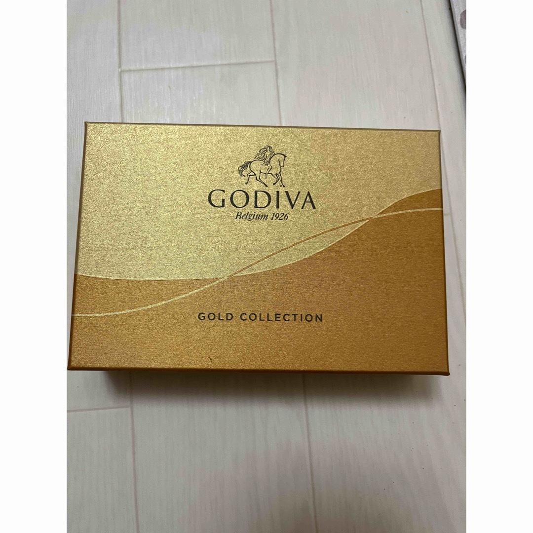 GODIVA(ゴディバ)のゴディバ 空き箱 ゴールド インテリア/住まい/日用品のインテリア小物(小物入れ)の商品写真