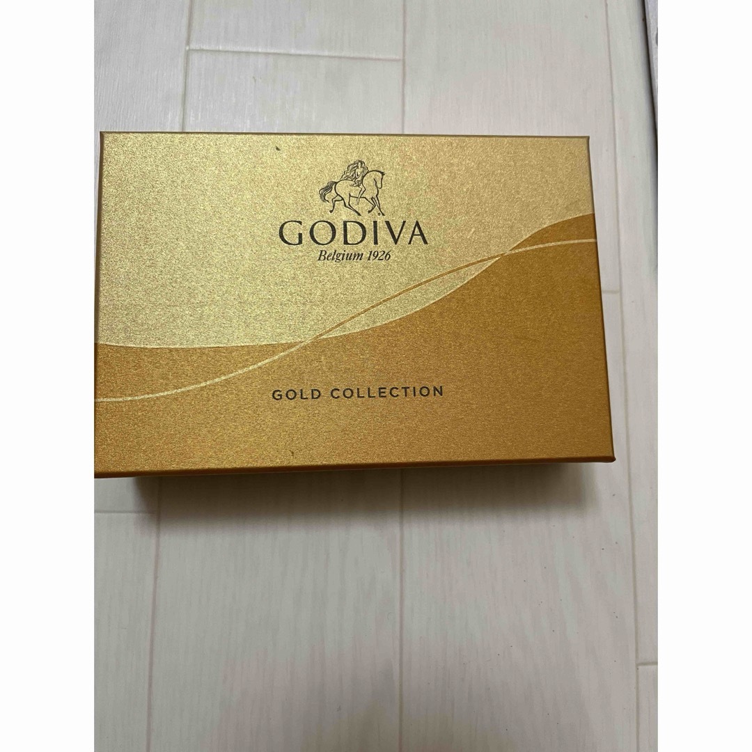 GODIVA(ゴディバ)のゴディバ 空き箱 ゴールド インテリア/住まい/日用品のインテリア小物(小物入れ)の商品写真