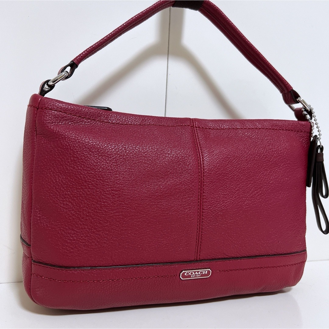 超美品☆ COACH コーチ　レザー 2way ショルダーバッグ　ピンク