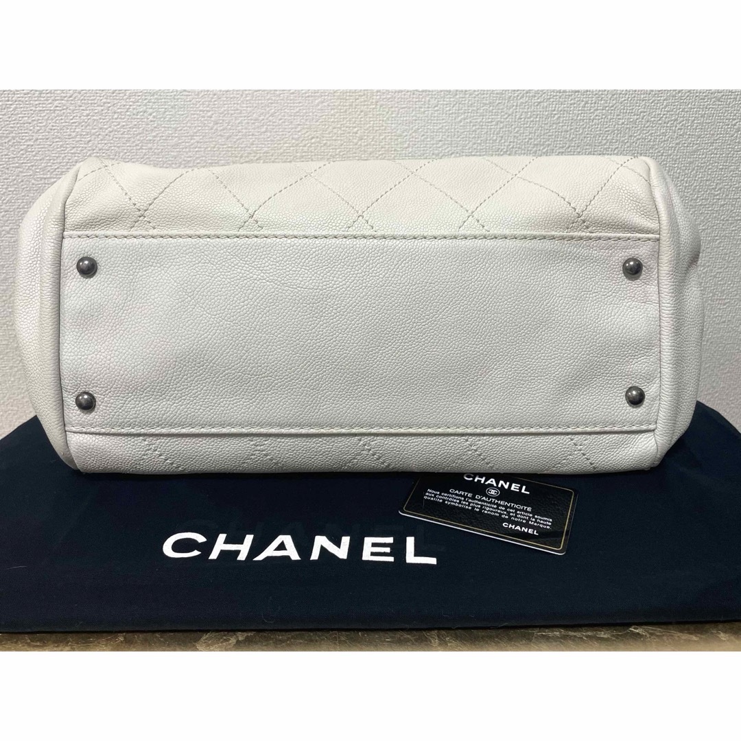 CHANEL(シャネル)のレア　CHANEL シャネル　ワイルドステッチ　ミニボストン　ヴィンテージトート レディースのバッグ(ハンドバッグ)の商品写真