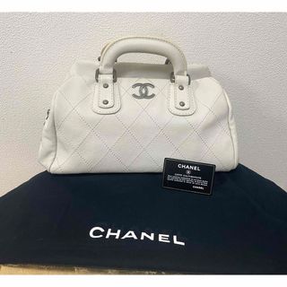 シャネル(CHANEL)のレア　CHANEL シャネル　ワイルドステッチ　ミニボストン　ヴィンテージトート(ハンドバッグ)