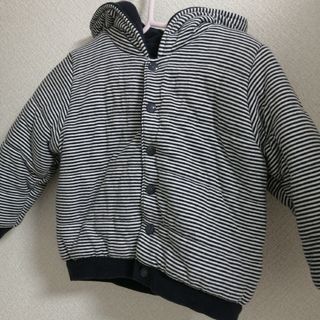 PETIT BATEAU - プチバトー　リバーシブル　24m 84cm 中綿