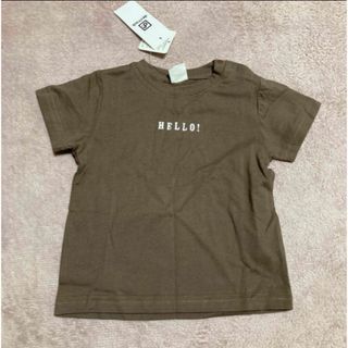 デビロック(devirock)のdevirock HELLO 半袖Tシャツ ブラウン(Tシャツ/カットソー)