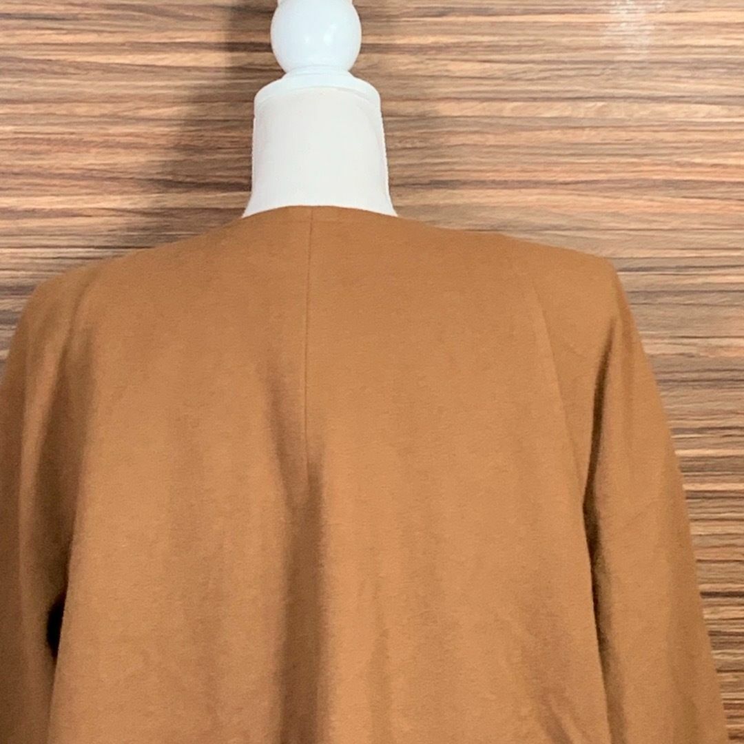 ボルボネーゼ アウター コート ブルゾン ジャケット 茶色 ブラウン カシミヤ レディースのジャケット/アウター(ブルゾン)の商品写真