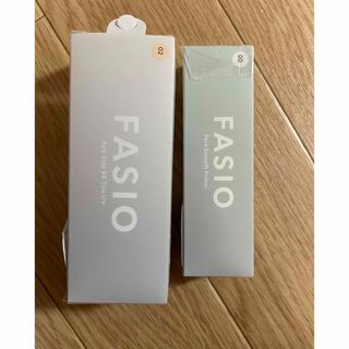 ファシオ(Fasio)のファシオ　ポアスムースプライマー　エアリーステイBBティントUV ライトベージュ(化粧下地)