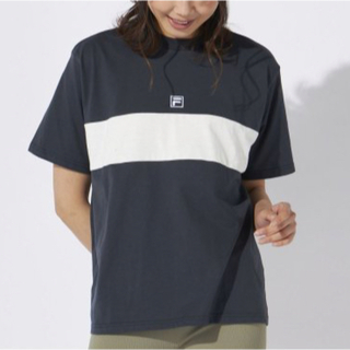 フィラ(FILA)の新品✨未使用‼️ UVカット☀️ フィラ　Tシャツ　Mサイズ　チャコール(Tシャツ(半袖/袖なし))