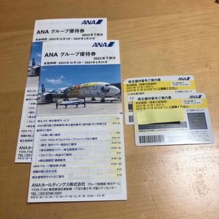 ANA株主優待券2枚+冊子2冊(その他)