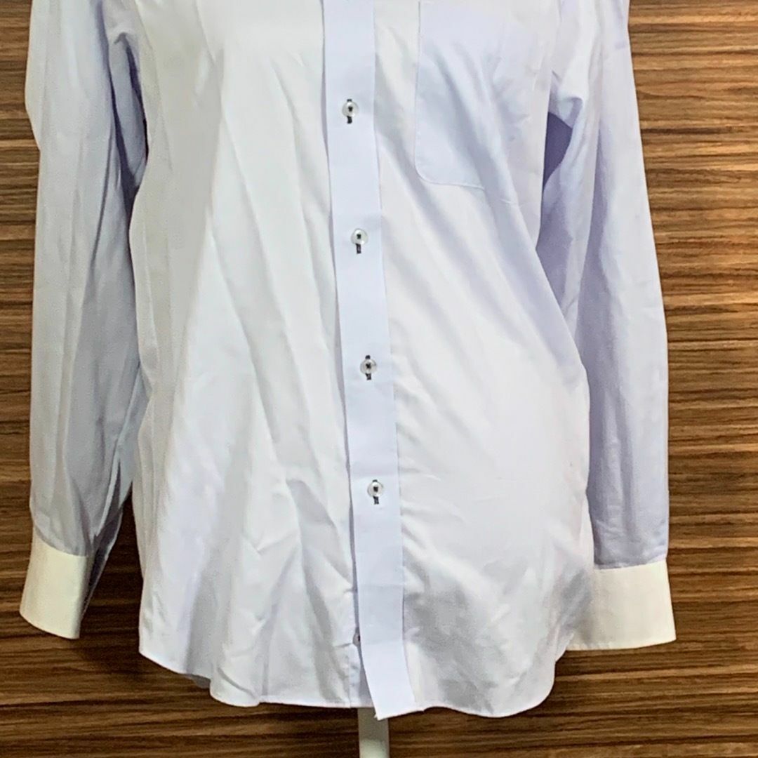 ORIHICA(オリヒカ)のORIHICA オリヒカ シャツ Mサイズ 水色 ブルー トップス 長袖 メンズのトップス(シャツ)の商品写真