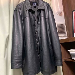 size50 アルマーニ黒ラベル Borgo21 ゴートスエードブルゾン黒無地素材