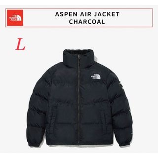 ザノースフェイス(THE NORTH FACE)の【韓国限定】ノースフェイス ダウンジャケット ASPEN AIR チャコール L(ダウンジャケット)