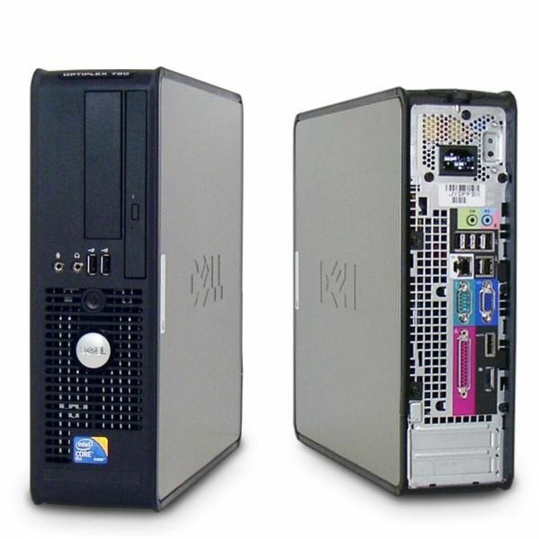 DELL(デル)のDELL　Optiplex780 SFF　Core 2 Duo　ジャンク スマホ/家電/カメラのPC/タブレット(デスクトップ型PC)の商品写真