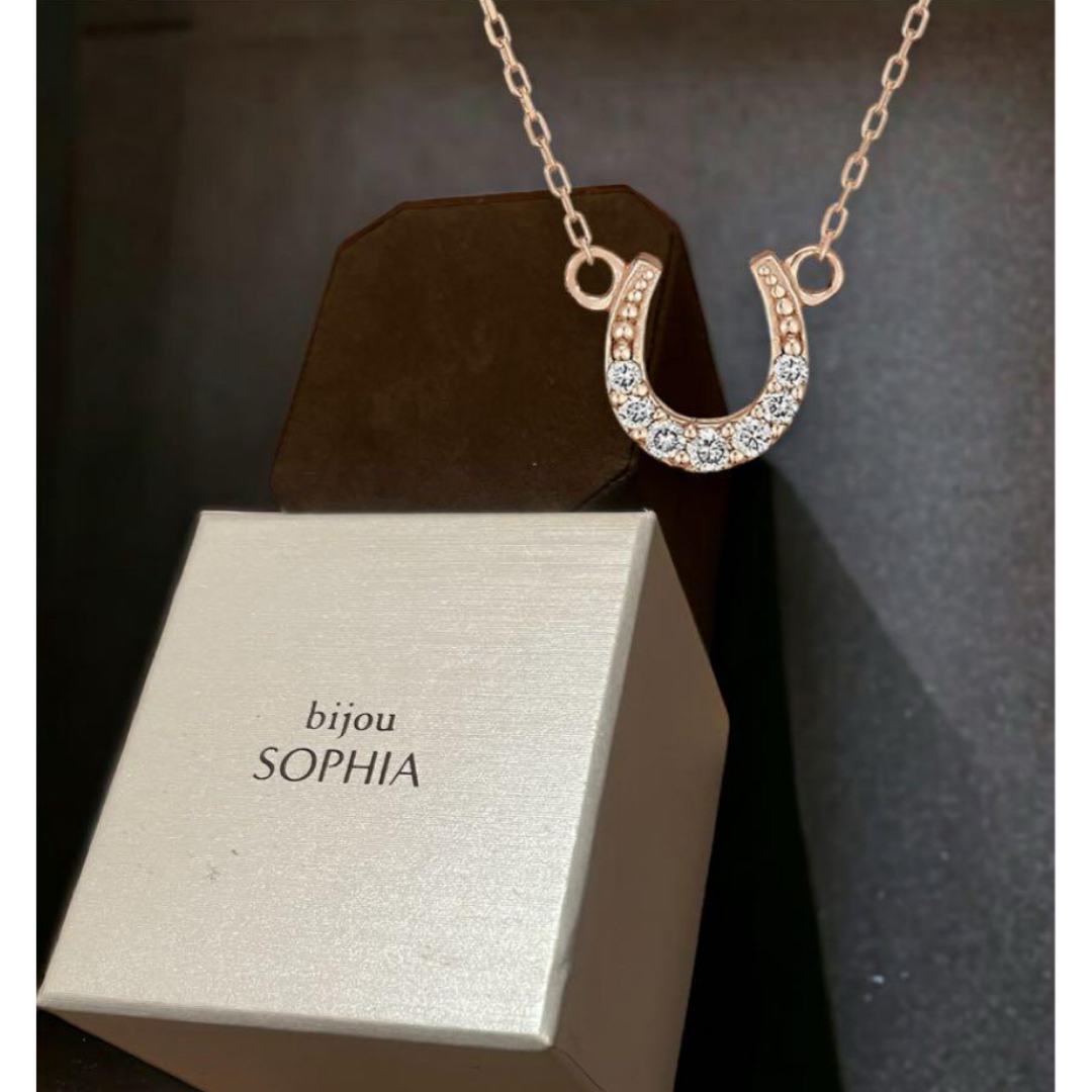 festaria bijou SOPHIA - bijou SOPHIA ネックレス K10 ピンク festaria bijou SOPHIA - bijou SOPHIA ネックレス K10 ピンク