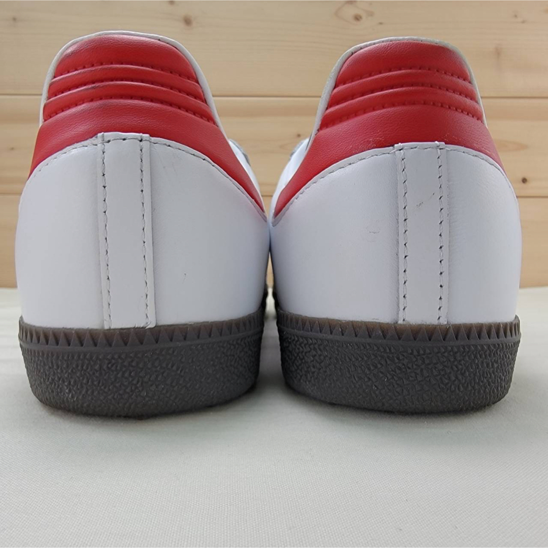 adidas - アディダス オリジナルス サンバ OG ホワイト/レッド adidas - アディダス オリジナルス サンバ OG ホワイト/レッド