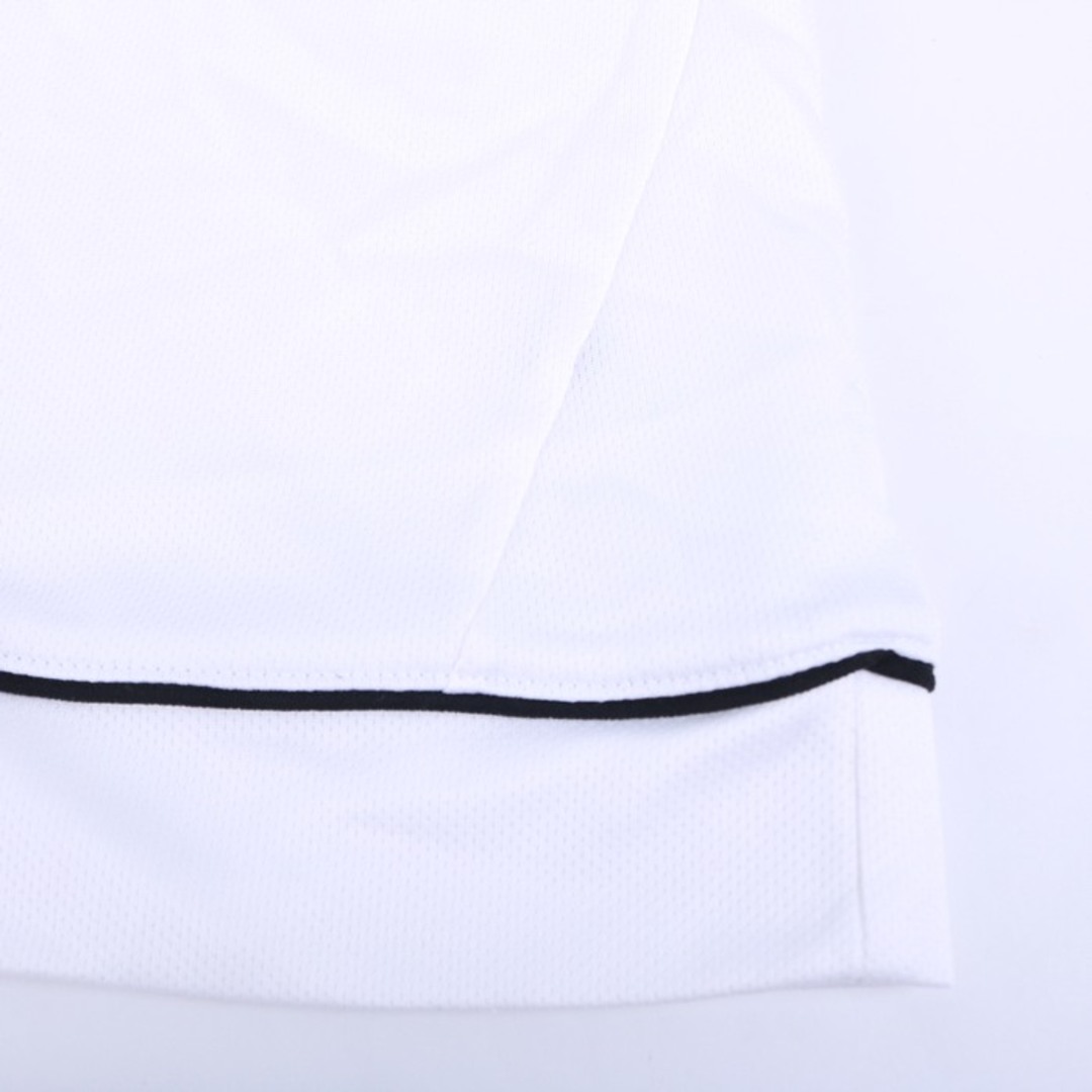 adidas(アディダス)のアディダス ポロシャツ 半袖 テニス スポーツウエア トップス レディース Lサイズ ホワイト adidas レディースのトップス(ポロシャツ)の商品写真
