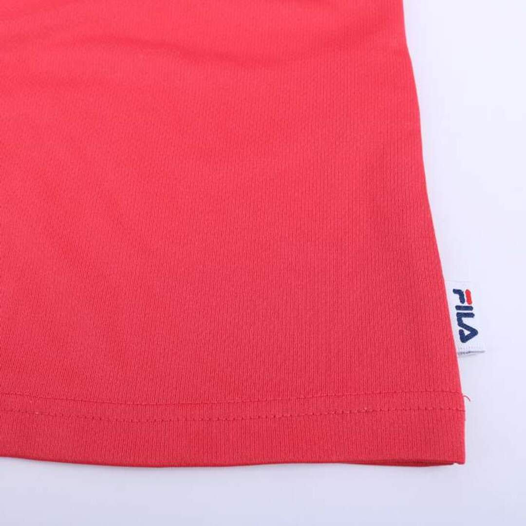 FILA(フィラ)のフィラ Tシャツ 半袖 メッシュ プラクティスシャツ スポーツウエア トップス レディース Lサイズ ピンク FILA レディースのトップス(Tシャツ(半袖/袖なし))の商品写真