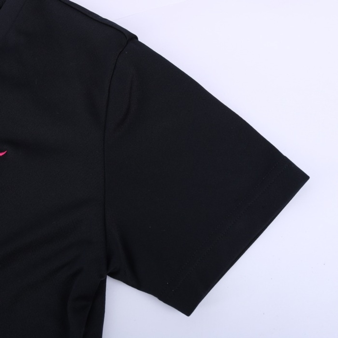 MIZUNO(ミズノ)のミズノ Tシャツ 半袖 メッシュ プラクティスシャツ スポーツウエア トップス レディース Lサイズ ブラック Mizuno レディースのトップス(Tシャツ(半袖/袖なし))の商品写真