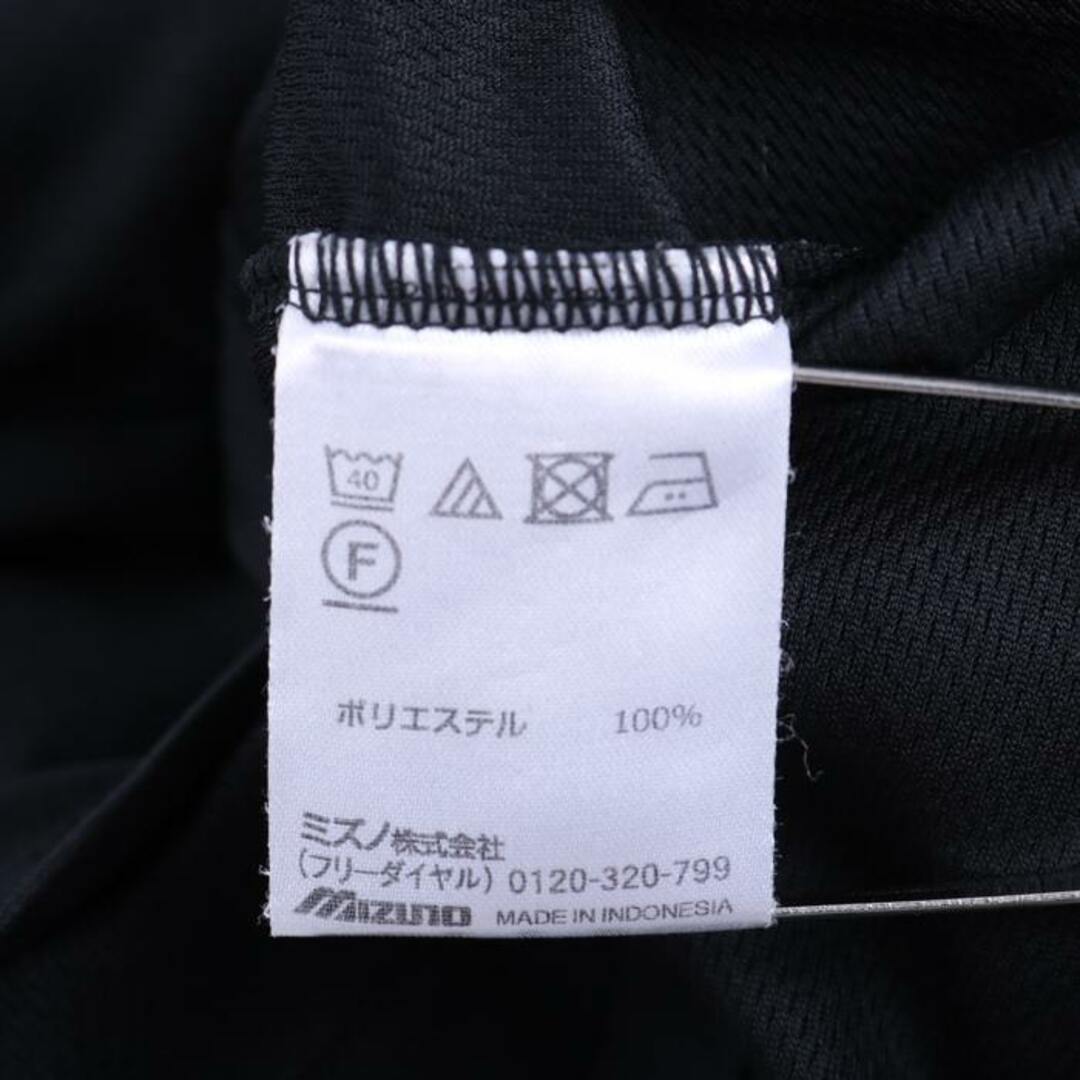 MIZUNO(ミズノ)のミズノ Tシャツ 半袖 メッシュ プラクティスシャツ スポーツウエア トップス レディース Lサイズ ブラック Mizuno レディースのトップス(Tシャツ(半袖/袖なし))の商品写真