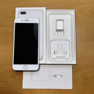 アイフォーン(iPhone)のiPhone7Plus シルバー 128GB SIMフリー 美品(スマートフォン本体)