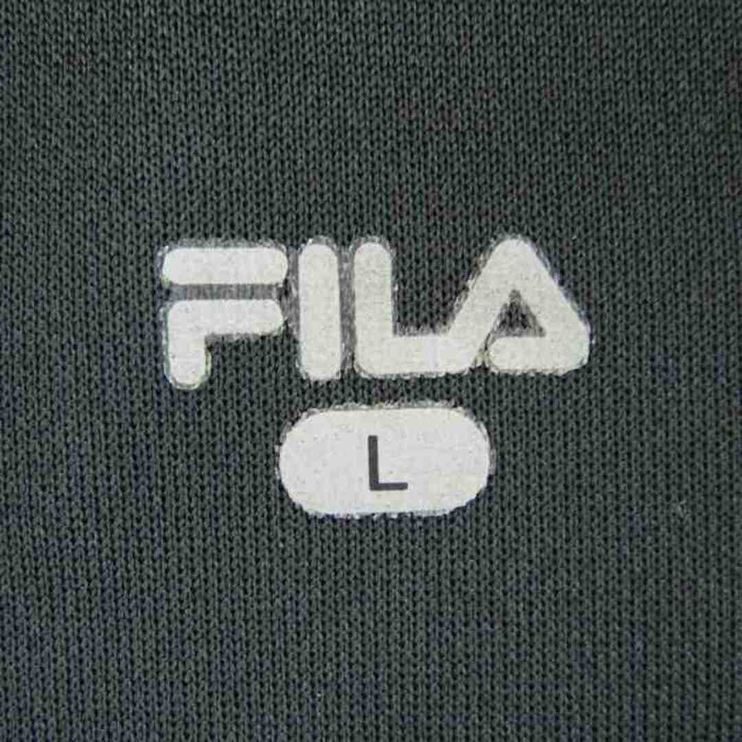 FILA(フィラ)のフィラ Tシャツ 半袖 スポーツウエア トップス メンズ Lサイズ ブラック FILA メンズのトップス(Tシャツ/カットソー(半袖/袖なし))の商品写真