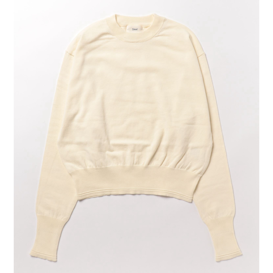 Oblekt(オブレクト)のORGANIC COTTON SHORT KNIT P/O レディースのトップス(ニット/セーター)の商品写真