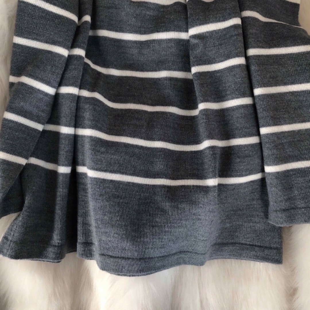 Lochie(ロキエ)のcourreges gray knit レディースのトップス(ニット/セーター)の商品写真