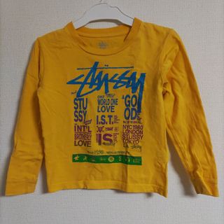 ステューシー(STUSSY)のステューシーKIDS長袖Tシャツ黄色M110cm120cm激レア！ステューシ(Tシャツ/カットソー)