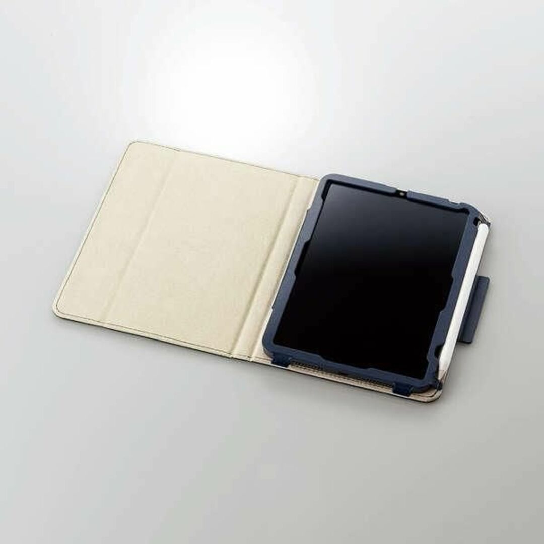 ELECOM(エレコム)のiPad mini 第6世代 用 ドローイングアングル Pencil収納 ケース スマホ/家電/カメラのPC/タブレット(タブレット)の商品写真
