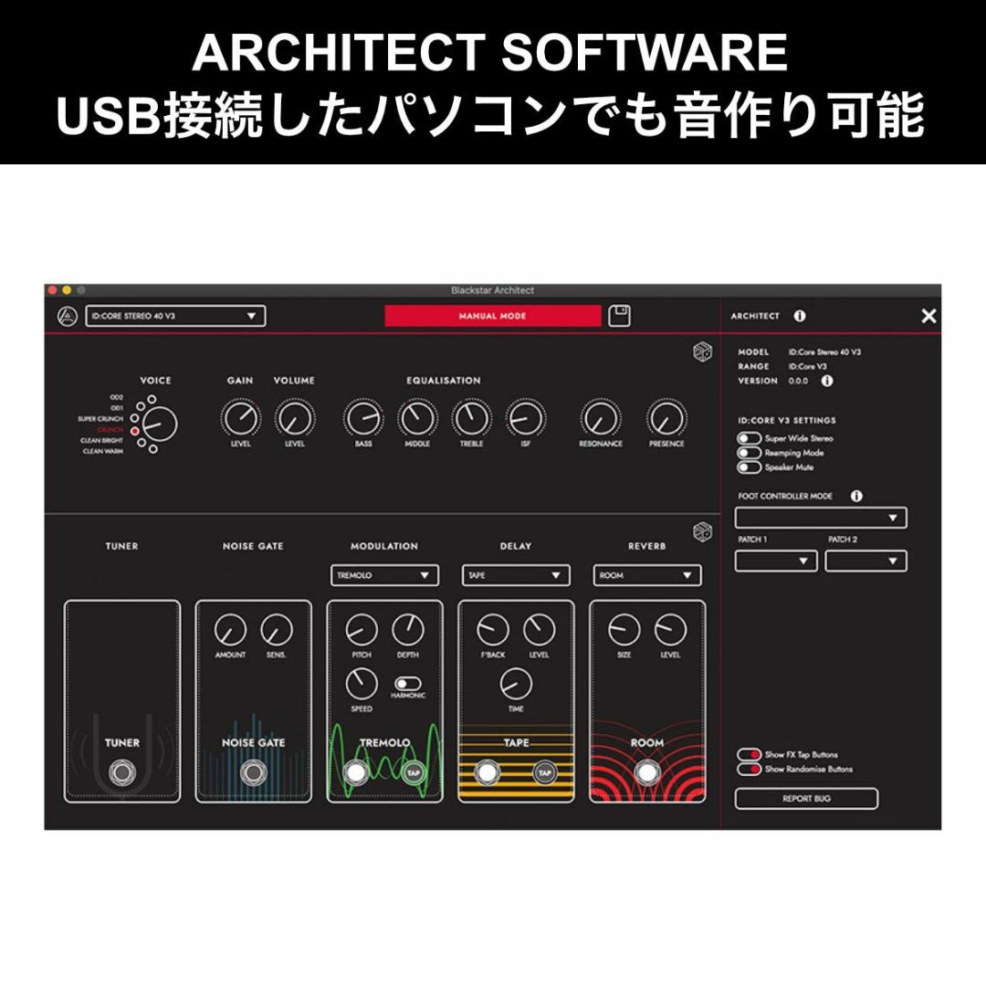 【スタイル:20W_パターン名:単品】Blackstar ブラックスター ステレ キッズ/ベビー/マタニティのおもちゃ(楽器のおもちゃ)の商品写真