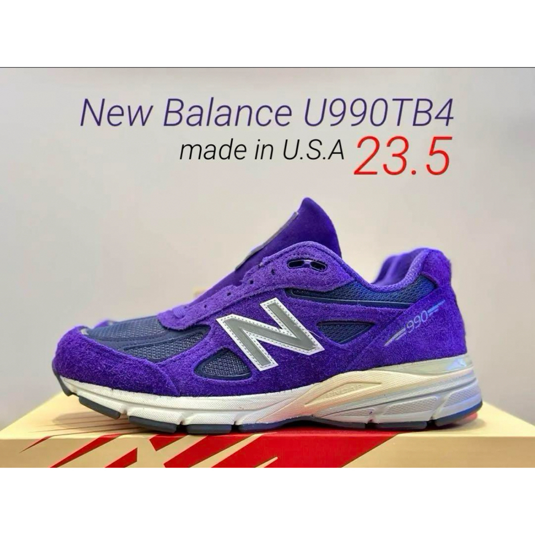 New Balance(ニューバランス)の超希少サイズ！New Balance U990TB4 23.5㎝ ニューバランス レディースの靴/シューズ(スニーカー)の商品写真