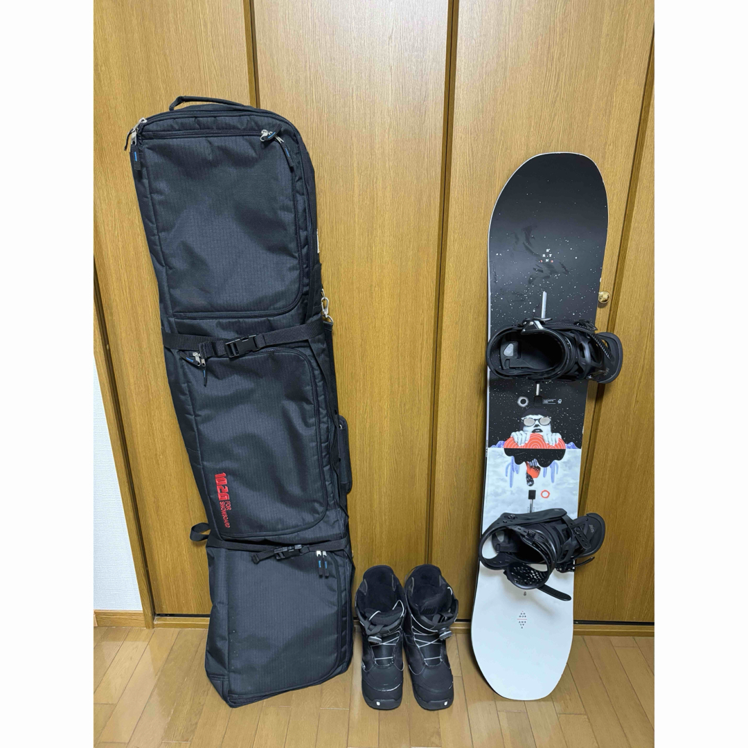 BURTON - Burton スノーボード ビンディング ブーツ ケース4点 BURTON - Burton スノーボード ビンディング ブーツ ケース4点