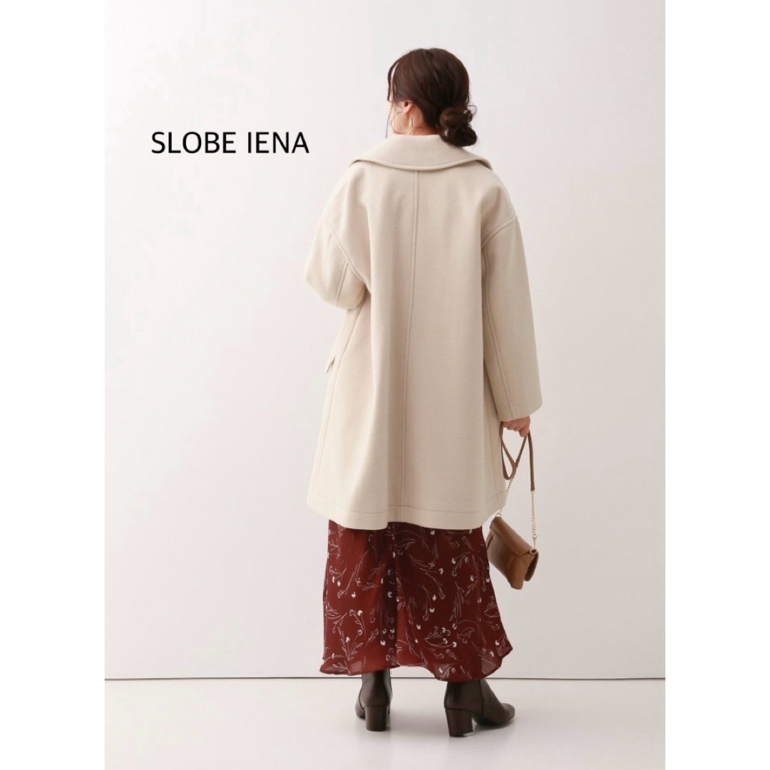 SLOBE IENA(スローブイエナ)の美品　スローブイエナ　コート　ウール レディースのジャケット/アウター(チェスターコート)の商品写真