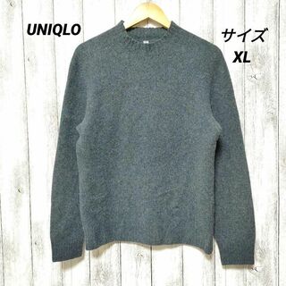 ユニクロ(UNIQLO)のUNIQLO ユニクロ (XL)　3Dプレミアムラムモックネックセーター(ニット/セーター)
